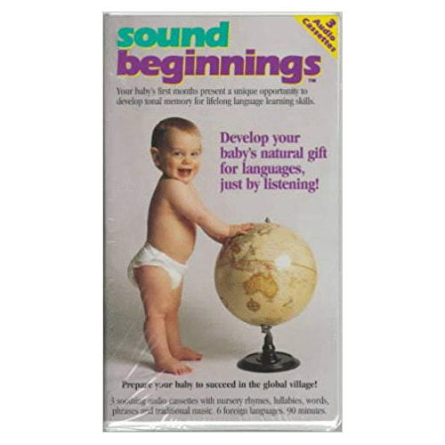 Sound Beginnings Language Development System: Original Cassette Tape Packaging